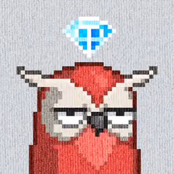 Rug Bird #6761