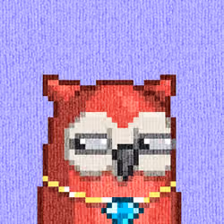 Rug Bird #1741