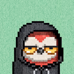 Rug Bird #8662