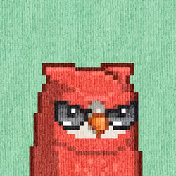 Rug Bird #9413