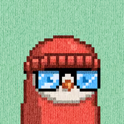 Rug Bird #6565