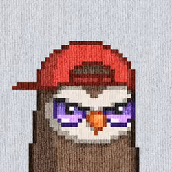 Rug Bird #9268