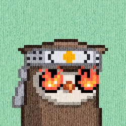 Rug Bird #4324
