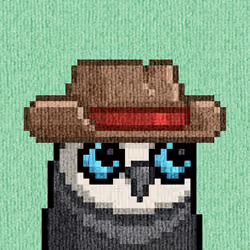 Rug Bird #9821