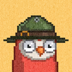 Rug Bird #2601