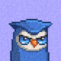 Rug Bird #5634