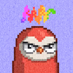 Rug Bird #5061
