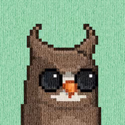 Rug Bird #8655