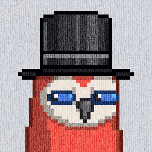 Rug Bird #7461