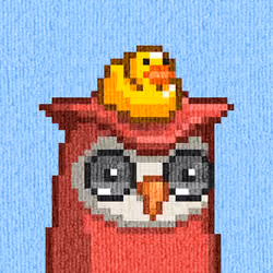 Rug Bird #4269
