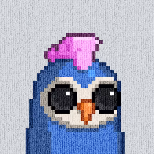 Rug Bird #8012