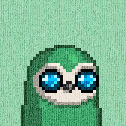 Rug Bird #7594