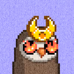 Rug Bird #6875