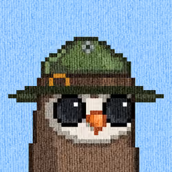 Rug Bird #7065