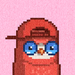 Rug Bird #6708