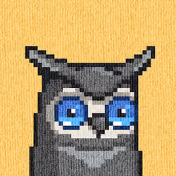 Rug Bird #7746