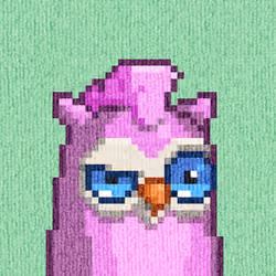 Rug Bird #4659