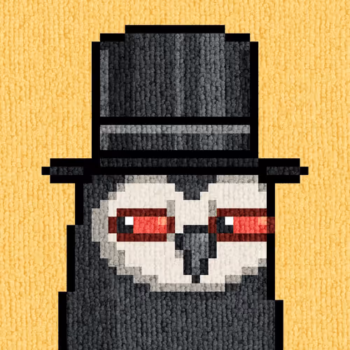 Rug Bird #6261
