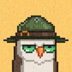 Rug Bird #7079