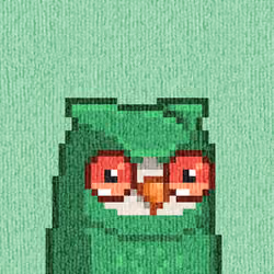 Rug Bird #1915