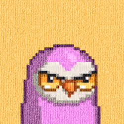 Rug Bird #1634
