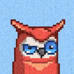 Rug Bird #4355