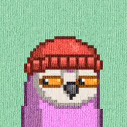 Rug Bird #7936