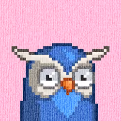 Rug Bird #8242