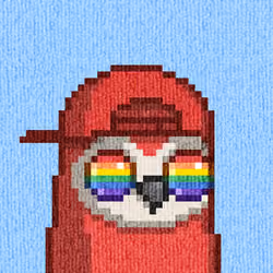 Rug Bird #8192