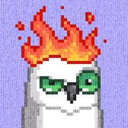 Rug Bird #7303