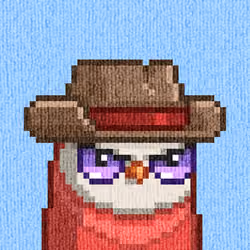 Rug Bird #8990