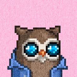 Rug Bird #7326