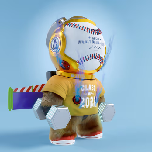 Deltanauts Alpha Gold Staked