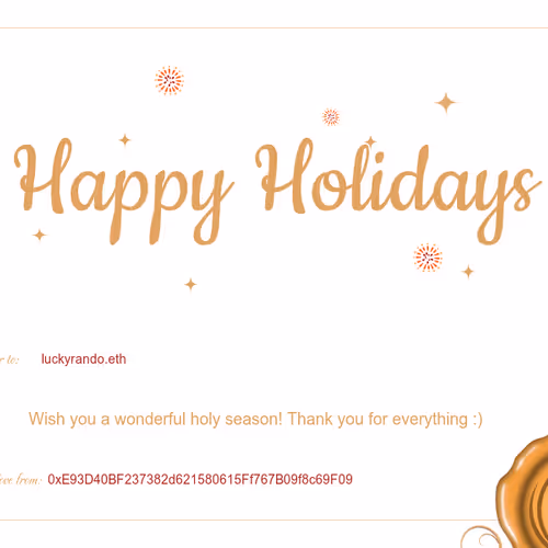 RedLetter Greeting Card