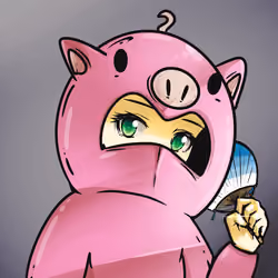 Fate Pig Hoodie #1605