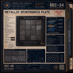 METALLIC Spintronics Plate
