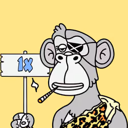 Uncolorful Ape Club #2428