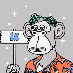 Uncolorful Ape Club #2044