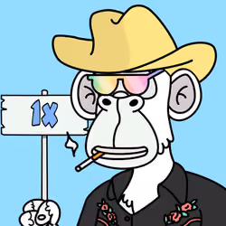 Uncolorful Ape Club #1818