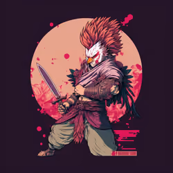 Cock Samurai Punch #305