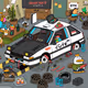 Cute Land by car so cute NFT