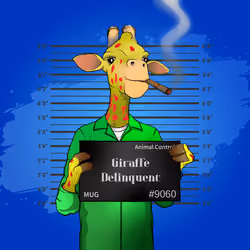 Delinquent Giraffes #9060