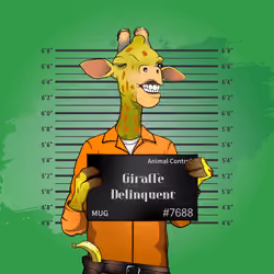 Delinquent Giraffes #7688