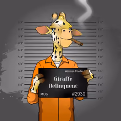 Delinquent Giraffes #2930