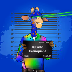 Delinquent Giraffes #3009