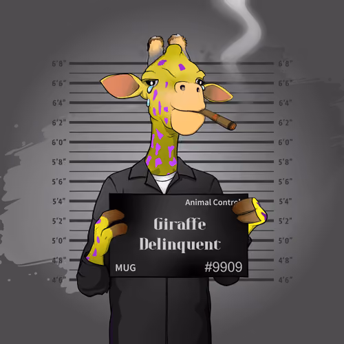 Delinquent Giraffes #9909