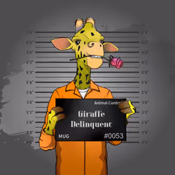 Delinquent Giraffes #0053