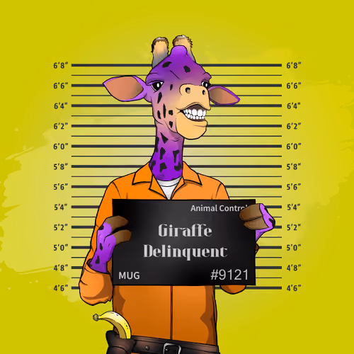 Delinquent Giraffes #9121