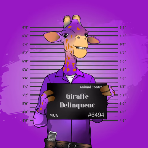 Delinquent Giraffes #6494