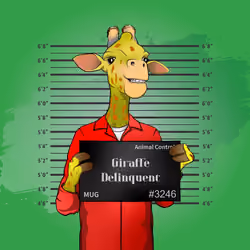 Delinquent Giraffes #3246